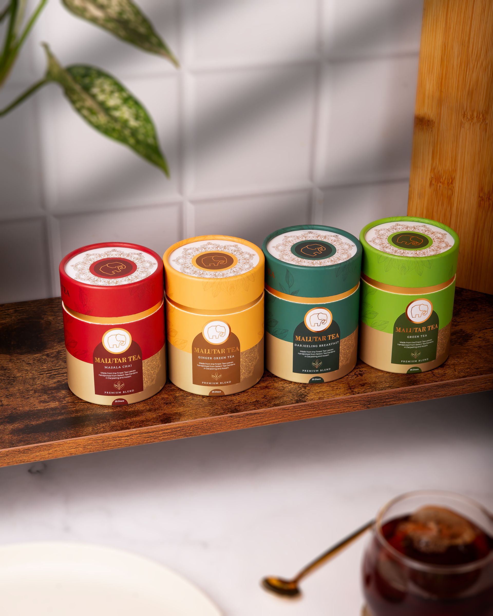 The Malutar tea collection